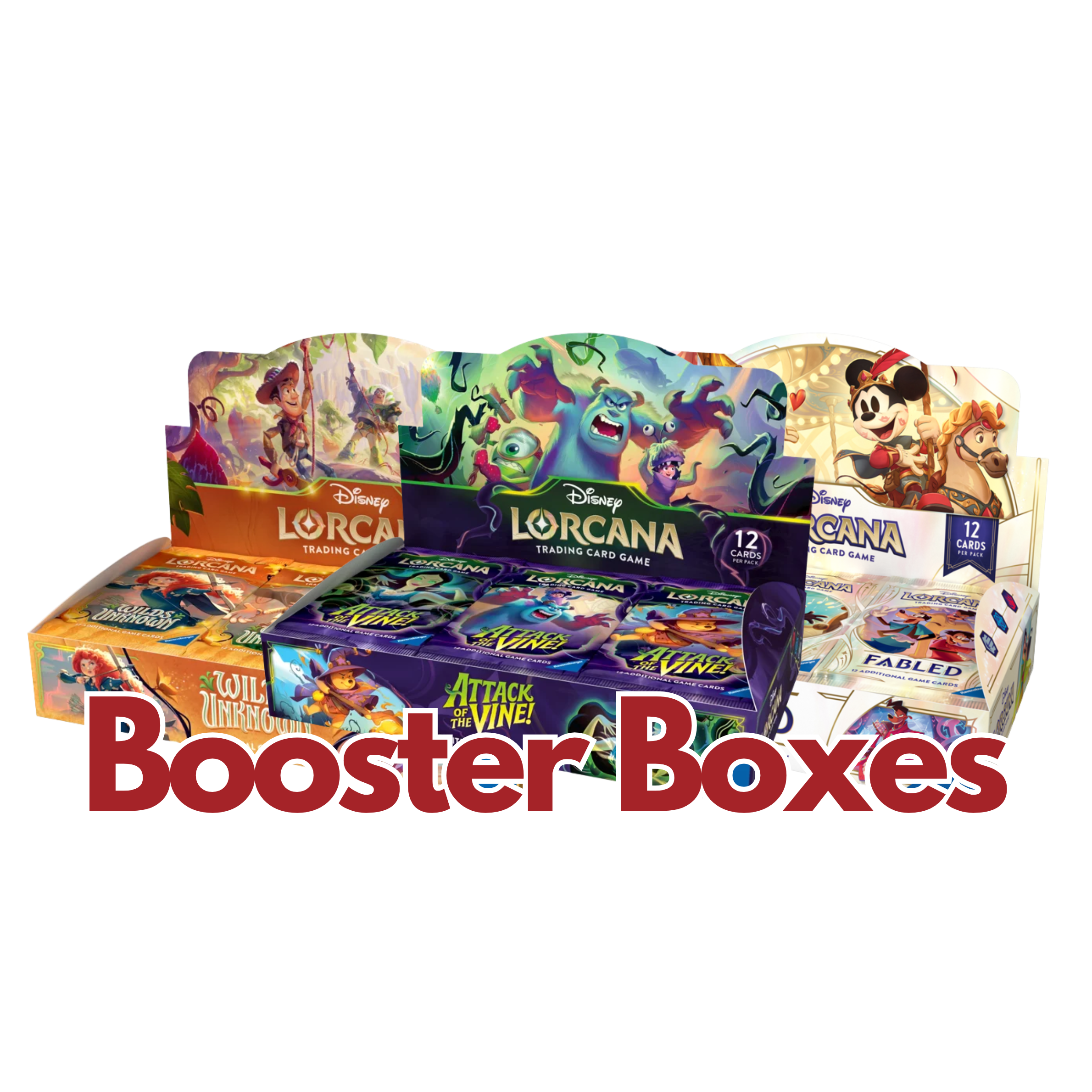 Disney: Lorcana Booster Boxes