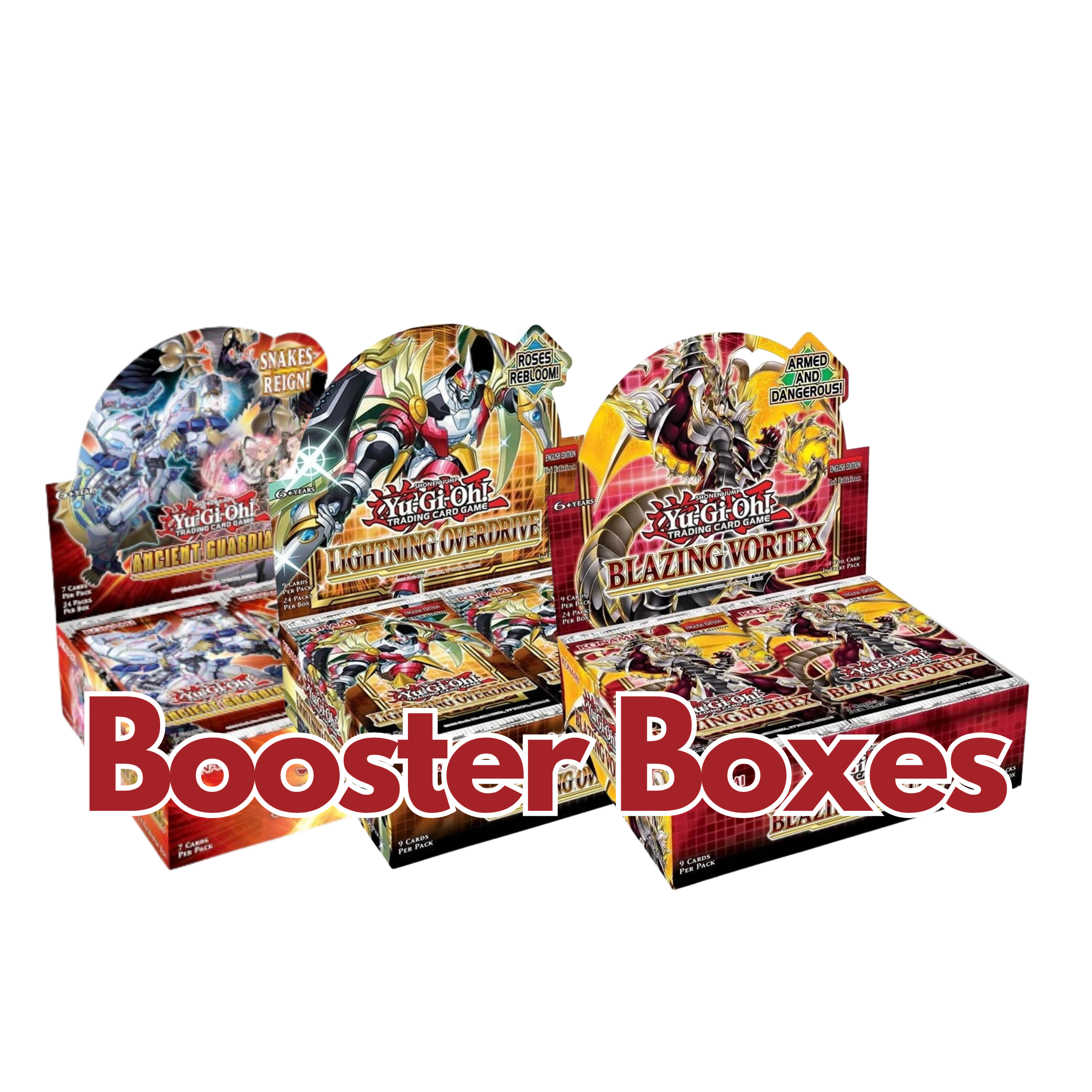 Yu-Gi-Oh! Booster Boxes