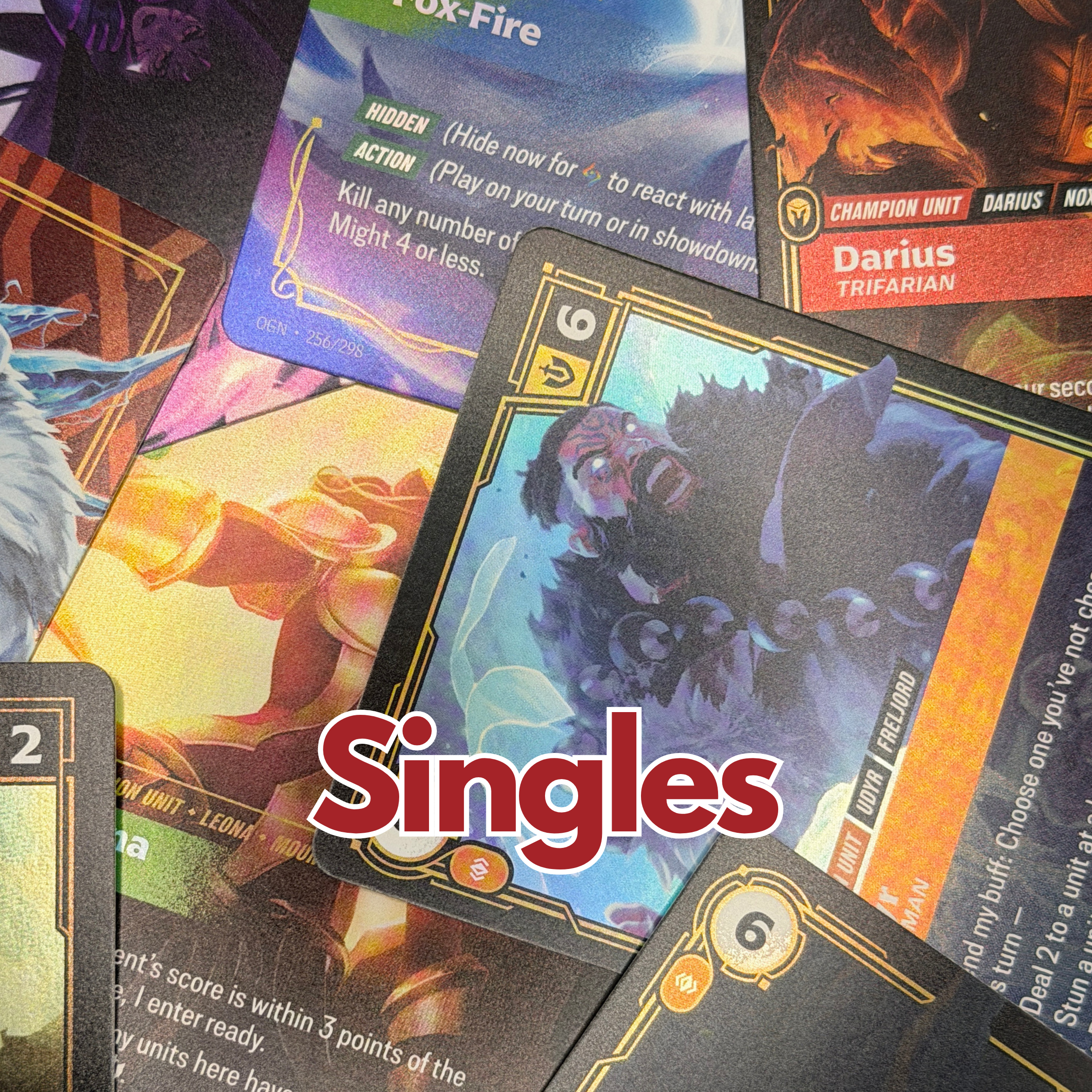Riftbound League of Legends TCG - Singles