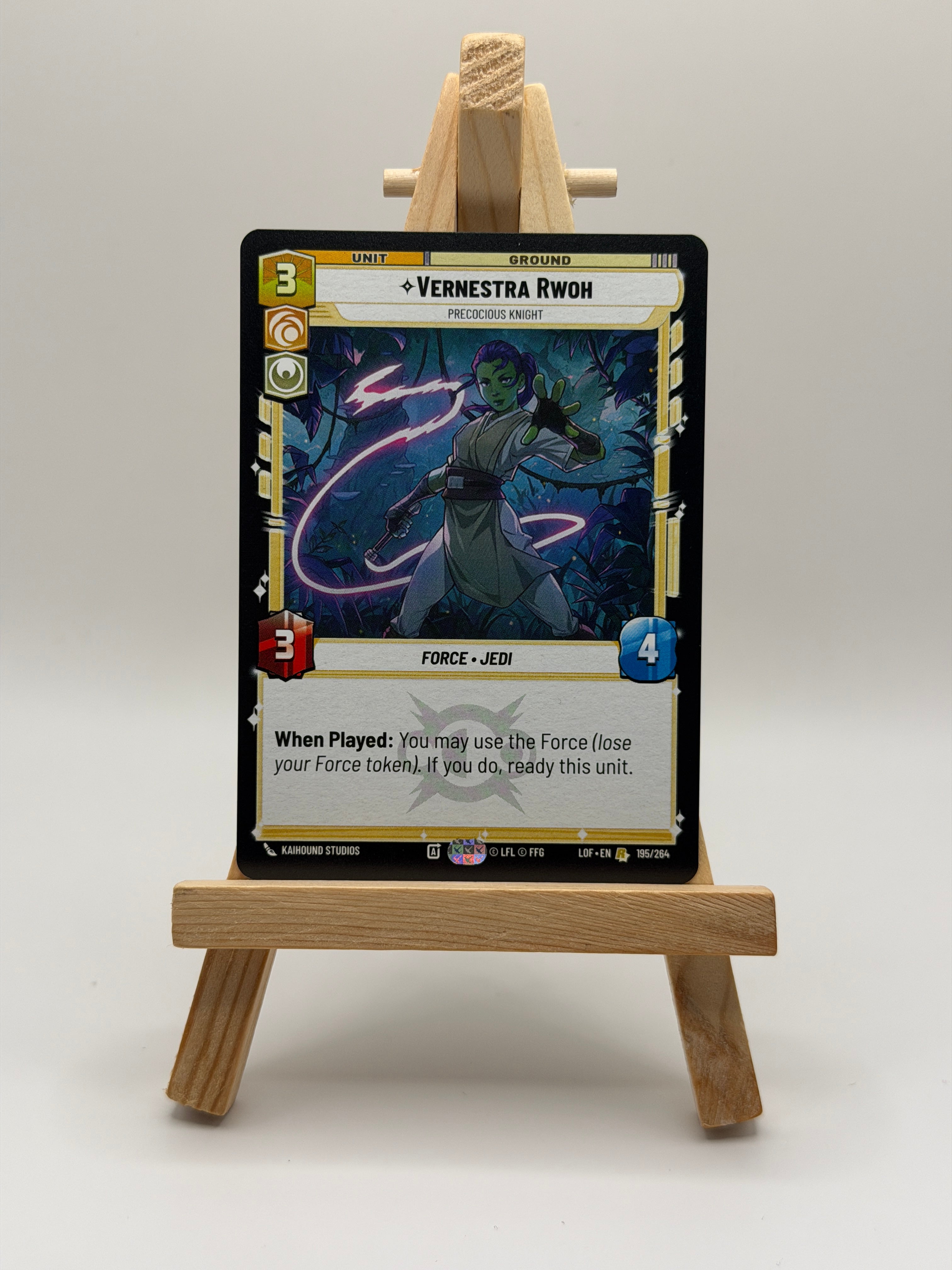 Vernestra Rwoh, Precocious Knight (V.1)