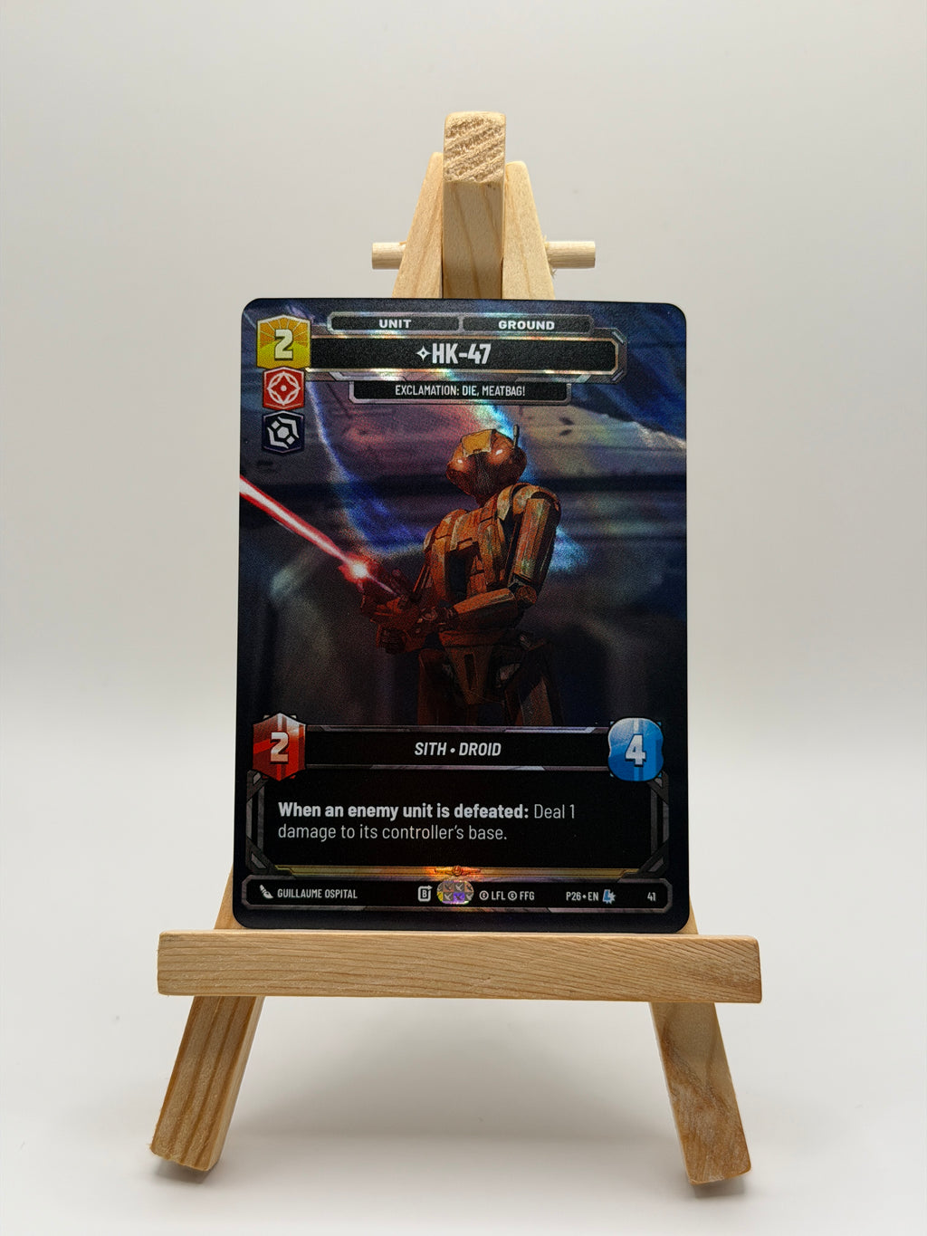 HK-47, Exclamation: Die, Meatbag! (V.1) - Sector Qualifier 2026 Promo
