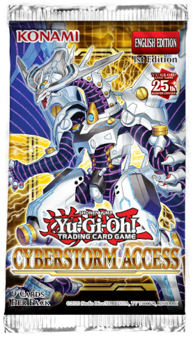 Yu-Gi-Oh! Sealed Booster Pack Cyberstorm Access