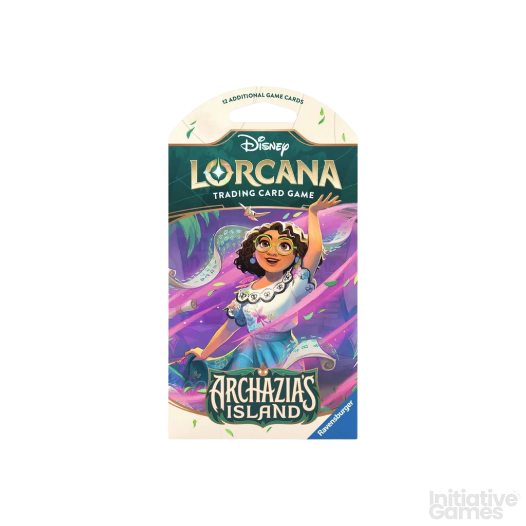 Disney Lorcana Archazia's Island Sleeved Booster Pack