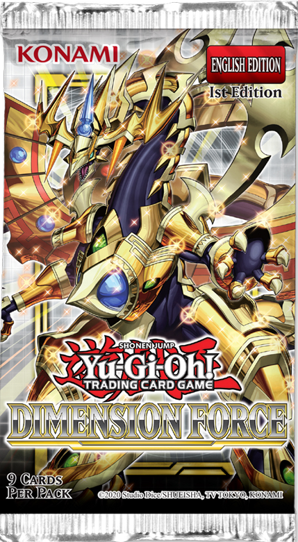 Yu-Gi-Oh! Sealed Booster Pack Dimension Force