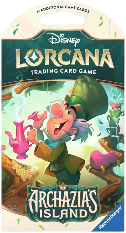 Disney Lorcana Archazia's Island Sleeved Booster Pack