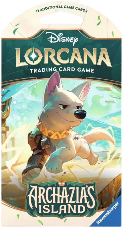 Disney Lorcana Archazia's Island Sleeved Booster Pack