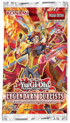 Yu-Gi-Oh! Sealed Booster Pack Legendary Duelist: Soulburning Volcano