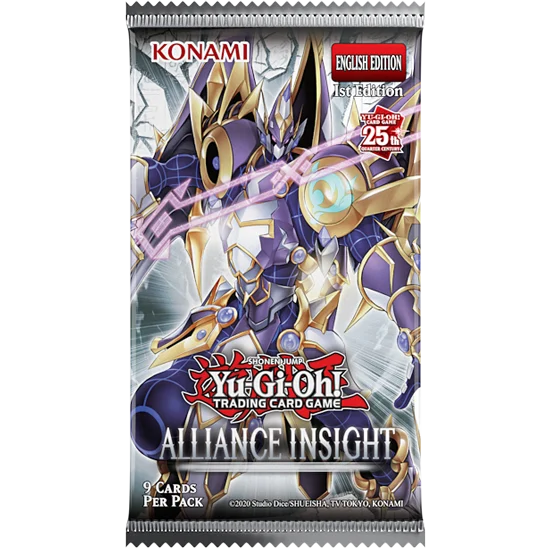 Yu-Gi-Oh! Sealed Booster Pack Alliance Insight