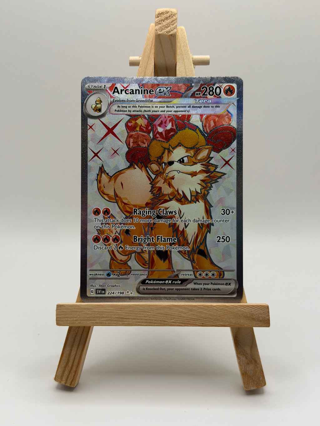 Arcanine ex (SVI 224)