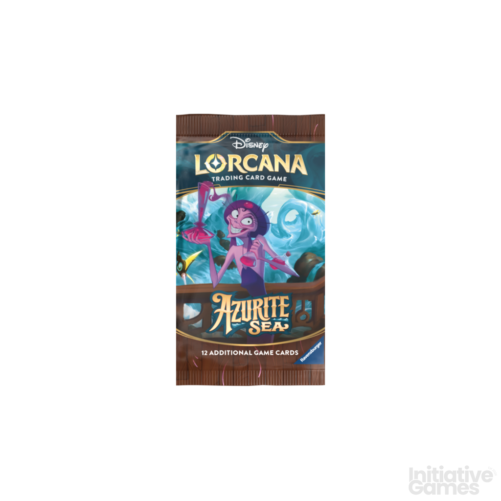 Disney Lorcana Azurite Sea Booster Pack