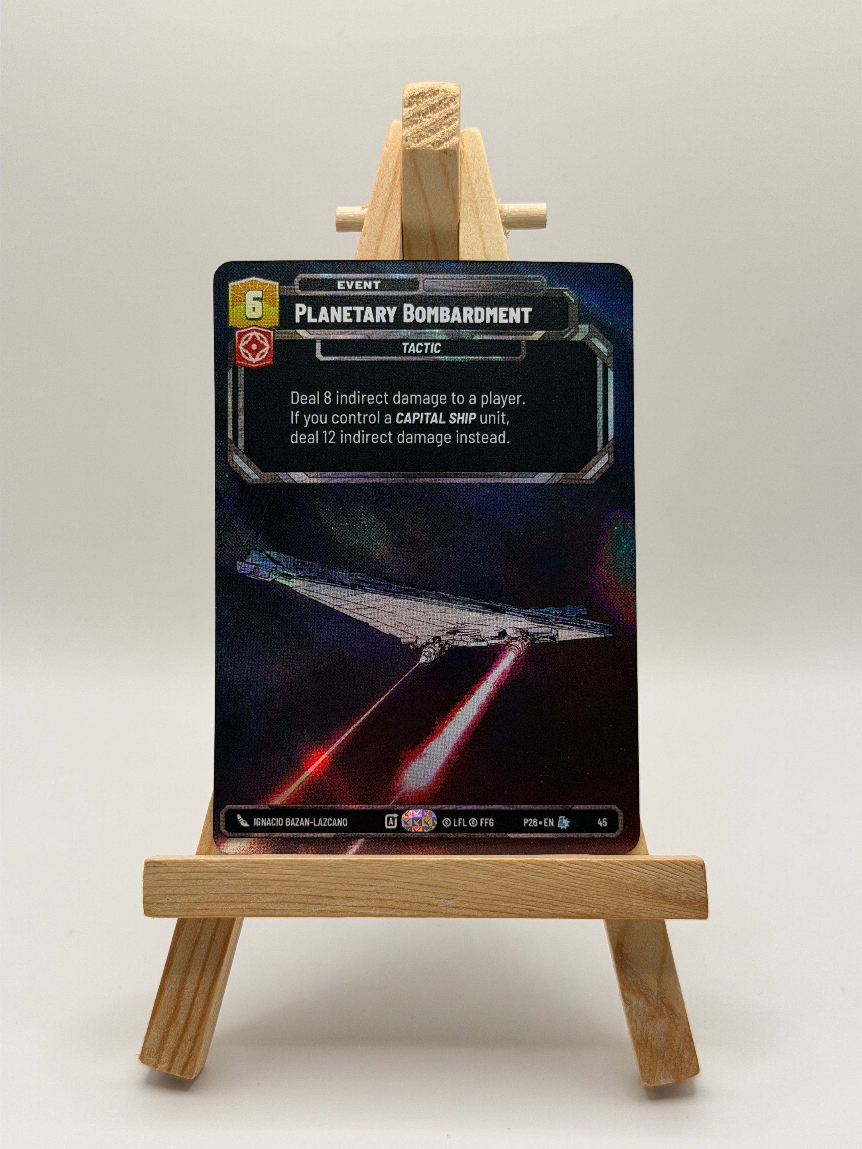 Planetary Bombardment (V.1) - Sector Qualifier 2026 Promo