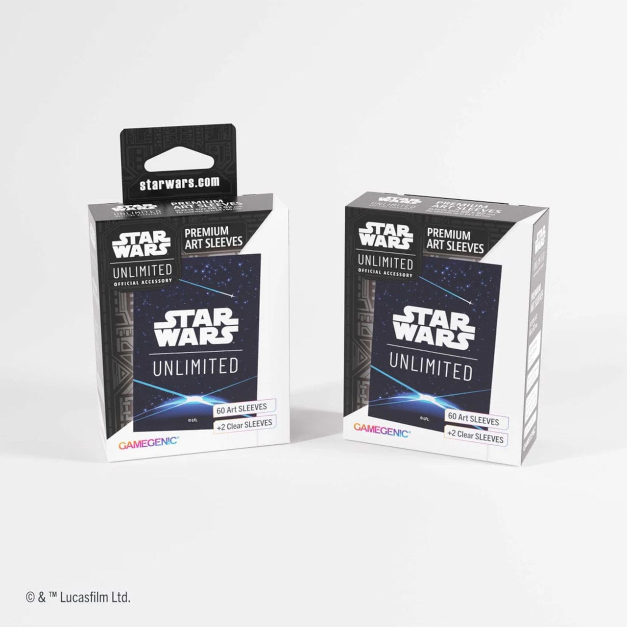 Gamegenic Star Wars Unlimited Blue Back Premium Art Card Sleeves