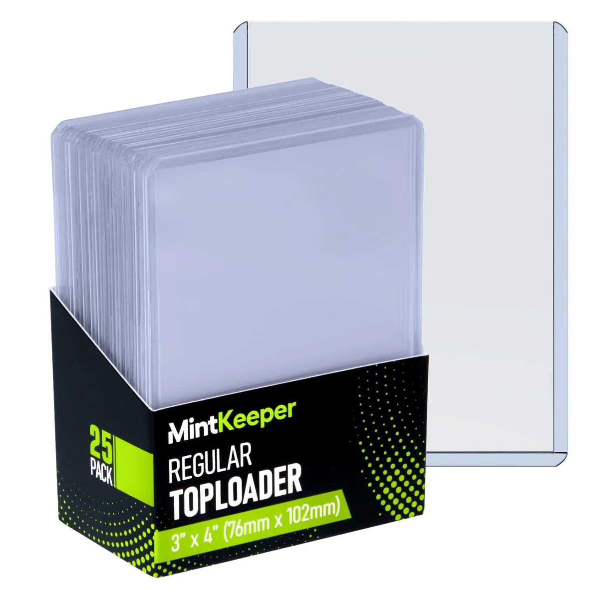 MintKeeper 3"x4" Regular Toploaders (25)