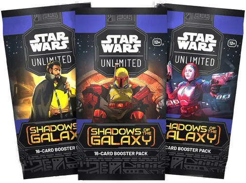 Star Wars Unlimited: Shadows of the Galaxy Booster Pack (16 Cards)