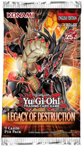 Yu-Gi-Oh! Sealed Booster Pack Legacy Of Destruction