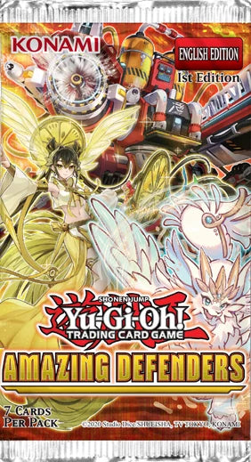 Yu-Gi-Oh! Sealed Booster Pack Amazing Defenders (1st Edition)