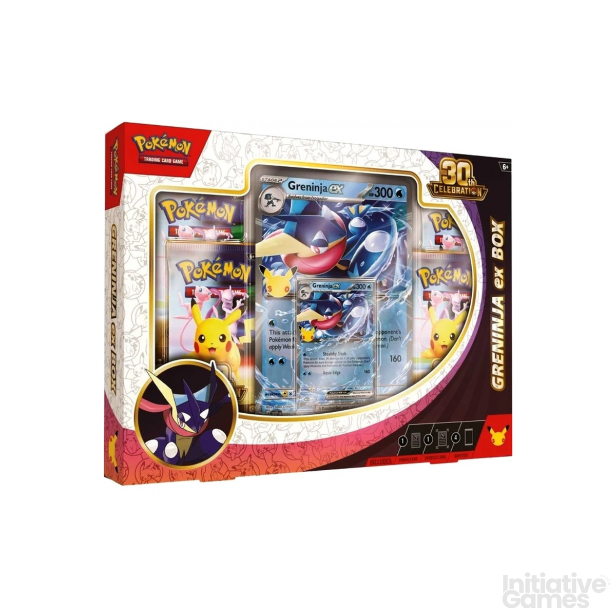 Pokemon 30th Celebration Greninja ex Box