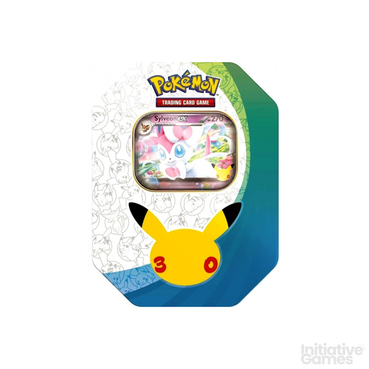 Pokemon 30th Celebration Sylveon ex Tin