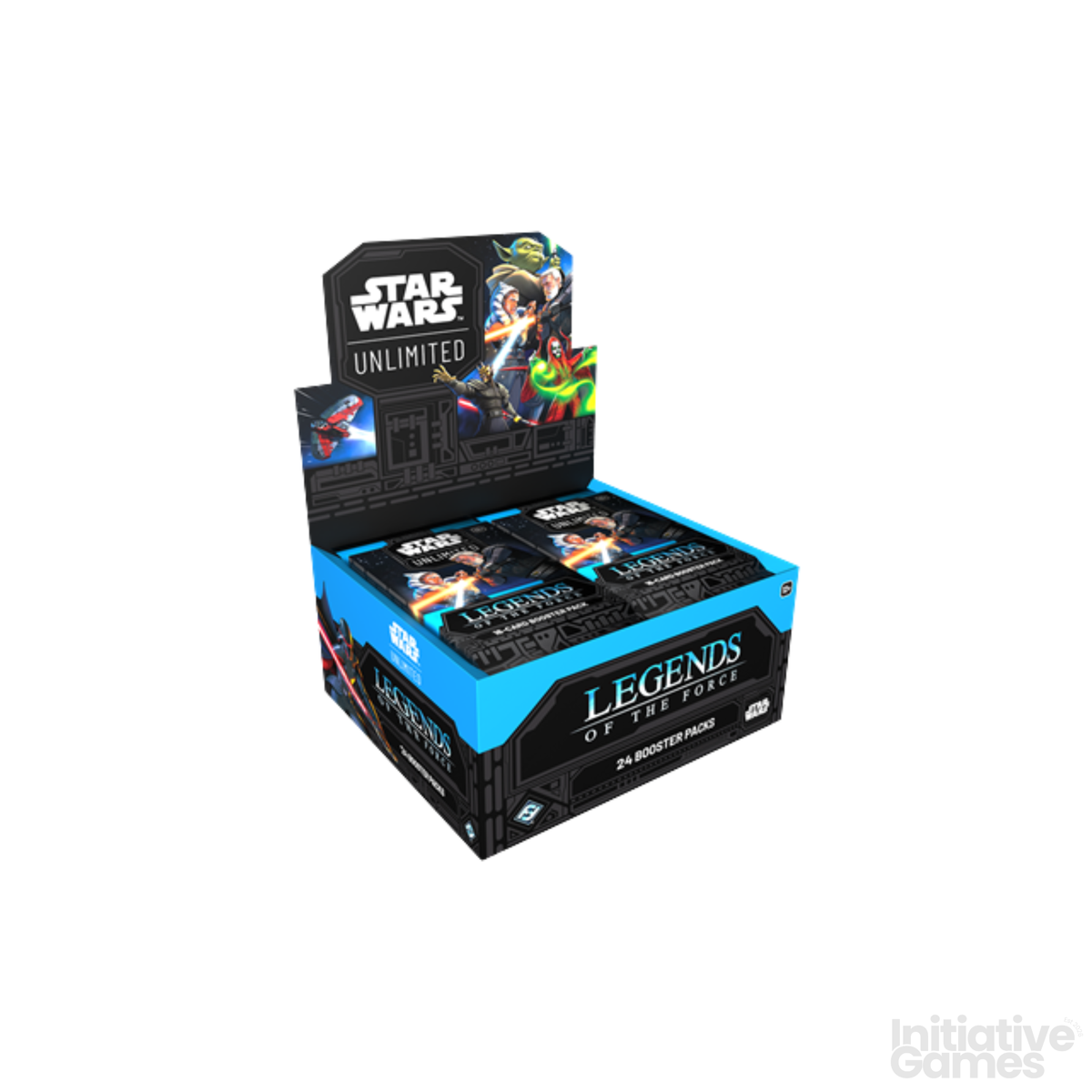 Star Wars Unlimited: Legends of the Force Booster Box (24 Packs)