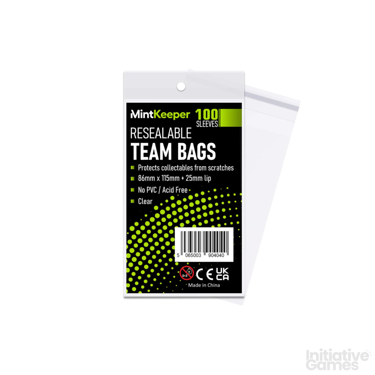 MintKeeper - Resealable Team Bags (100)